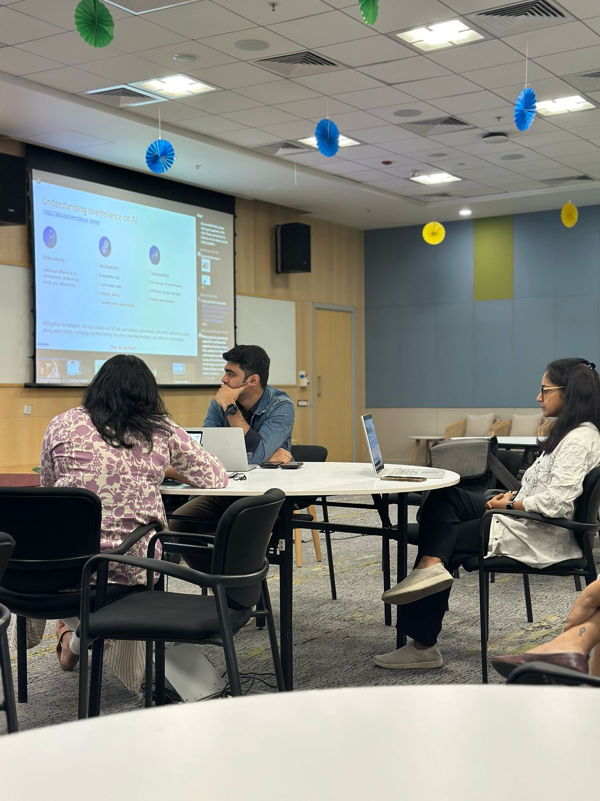 Microsoft AI research session